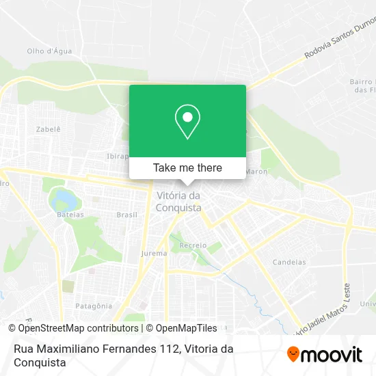 Rua Maximiliano Fernandes 112 map