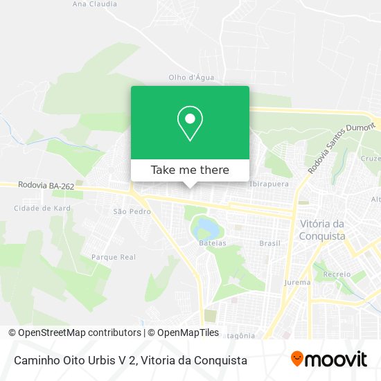 Caminho Oito Urbis V 2 map