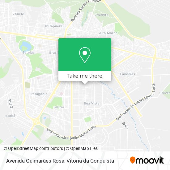 Avenida Guimarães Rosa map