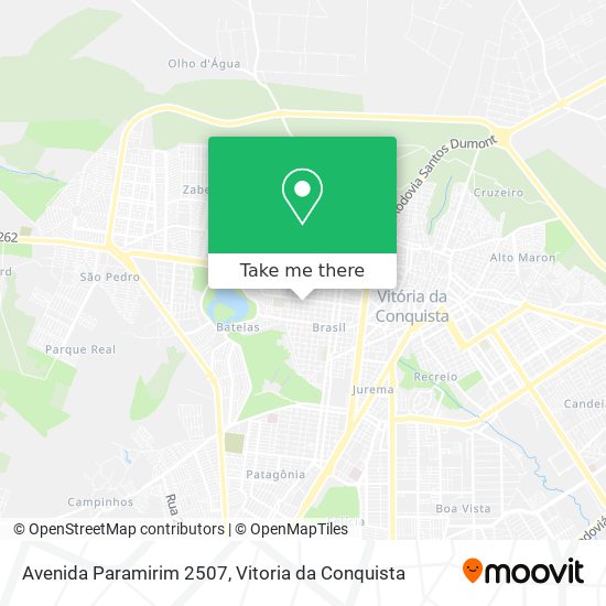 Avenida Paramirim 2507 map