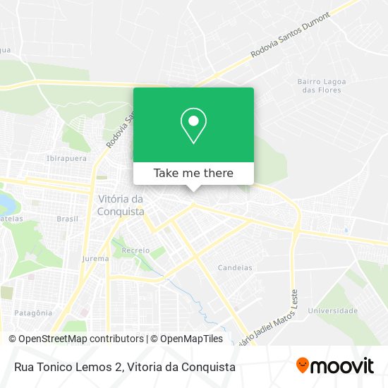 Mapa Rua Tonico Lemos 2
