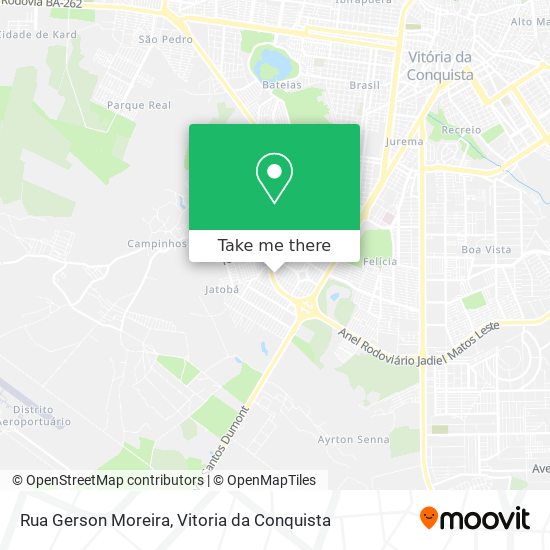 Rua Gerson Moreira map
