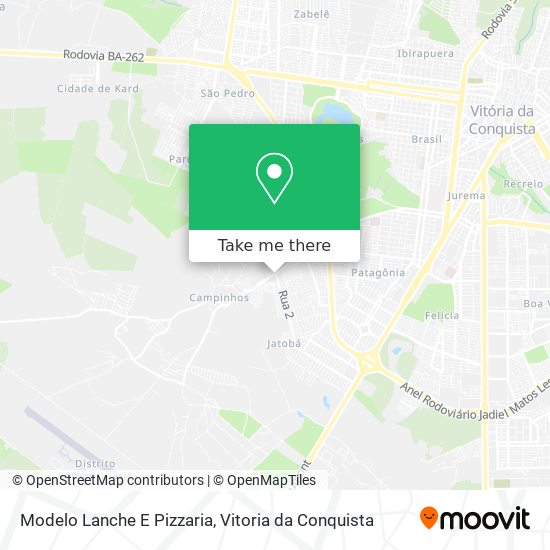 Modelo Lanche E Pizzaria map