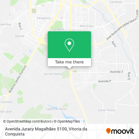 Avenida Juracy Magalhães 5100 map