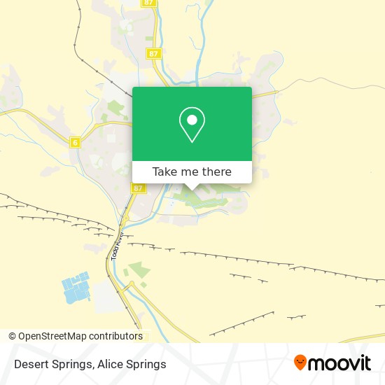 Desert Springs map