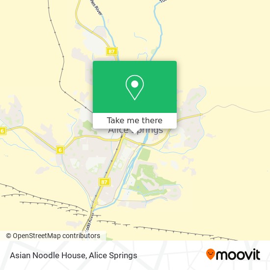 Mapa Asian Noodle House