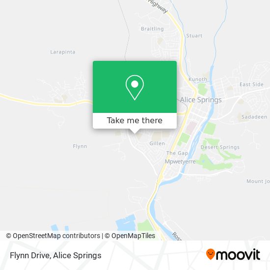 Flynn Drive map
