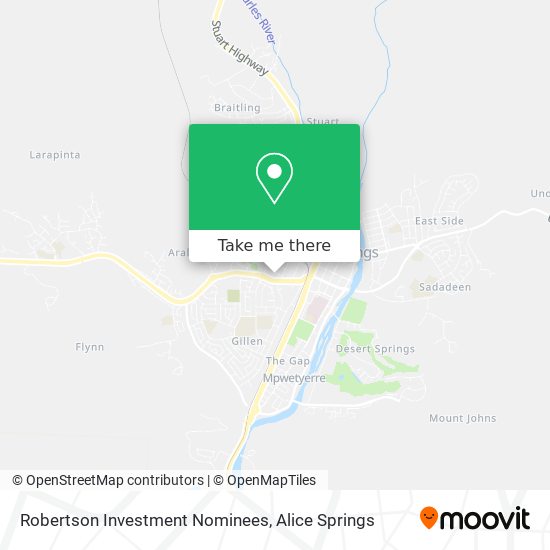 Mapa Robertson Investment Nominees