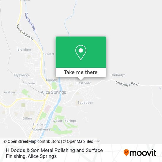 H Dodds & Son Metal Polishing and Surface Finishing map
