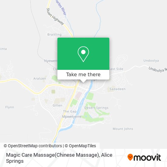 Mapa Magic Care Massage(Chinese Massage)