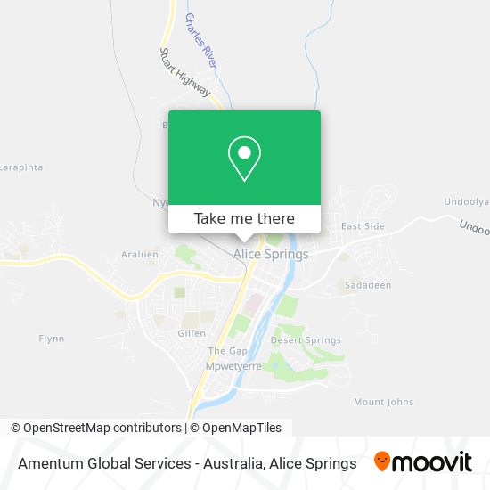 Amentum Global Services - Australia map