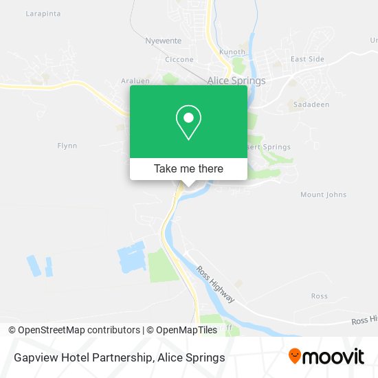 Gapview Hotel Partnership map