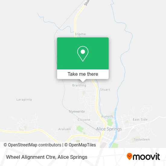 Mapa Wheel Alignment Ctre