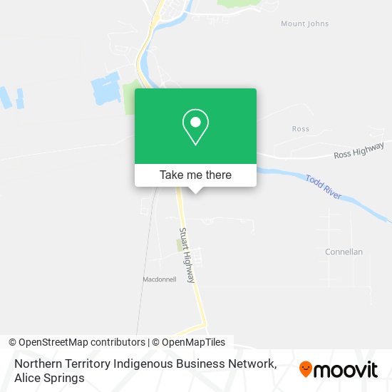 Mapa Northern Territory Indigenous Business Network