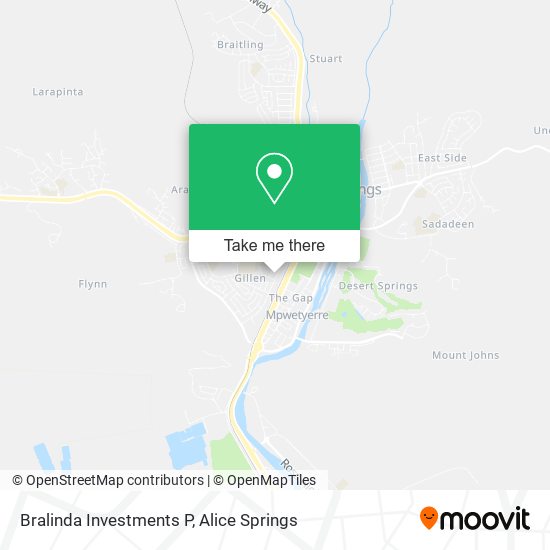 Bralinda Investments P map