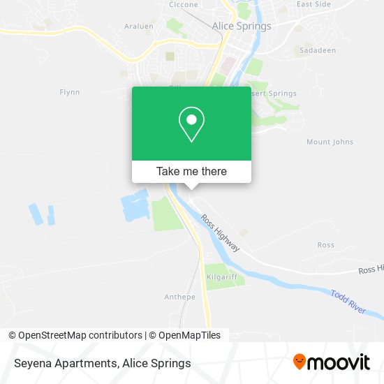 Seyena Apartments map