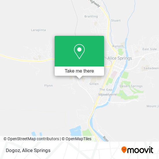 Dogoz map