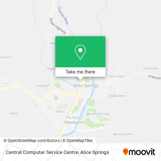 Central Computer Service Centre map