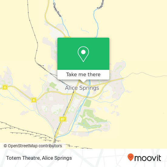 Totem Theatre map