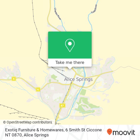 Exotiq Furniture & Homewares, 6 Smith St Ciccone NT 0870 map