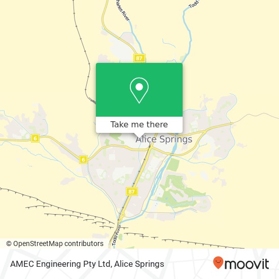 AMEC Engineering Pty Ltd map