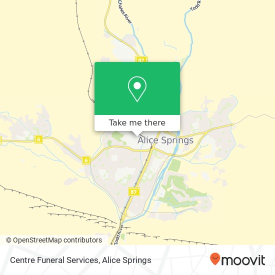 Centre Funeral Services map