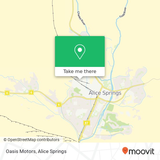 Oasis Motors map