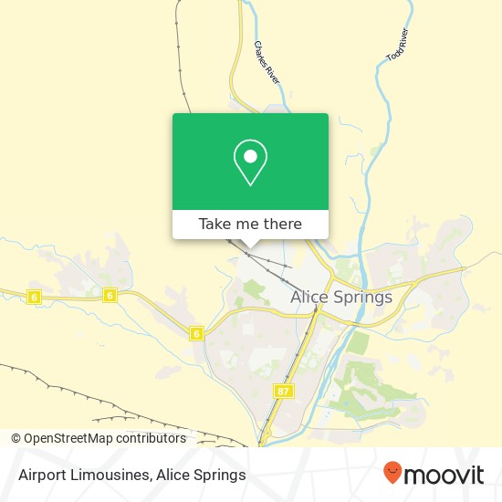 Airport Limousines map