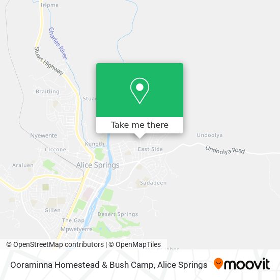 Ooraminna Homestead & Bush Camp map