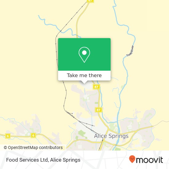 Food Services Ltd map