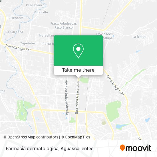Mapa de Farmacia dermatologica