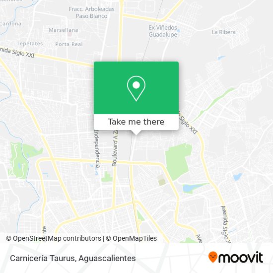 Carnicería Taurus map