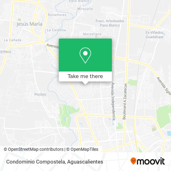 Condominio Compostela map