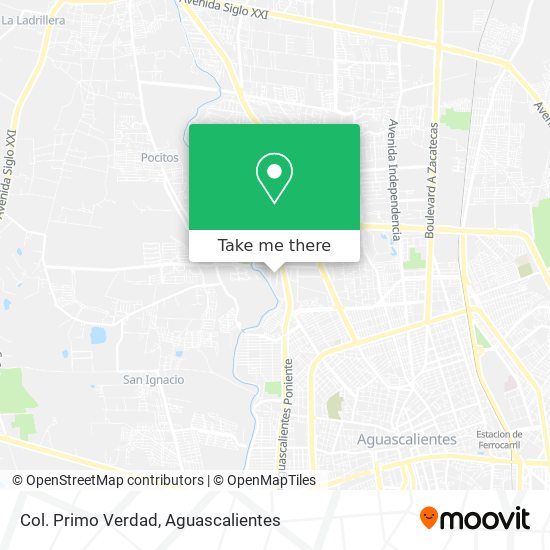 Col. Primo Verdad map