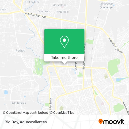 Mapa de Big Boy