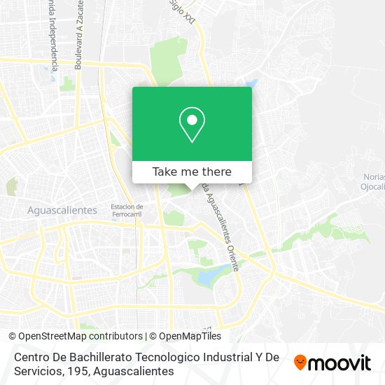 Centro De Bachillerato Tecnologico Industrial Y De Servicios, 195 map