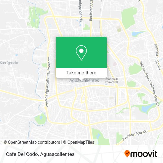 Cafe Del Codo map