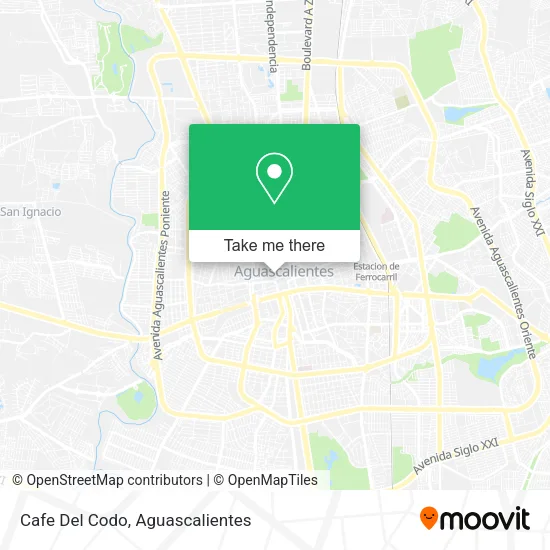 Mapa de Cafe Del Codo