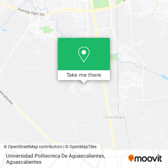 Universidad Politecnica De Aguascalientes map