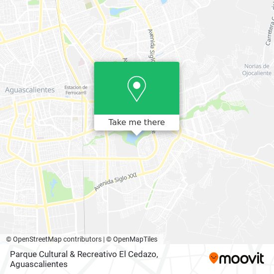 Mapa de Parque Cultural & Recreativo El Cedazo