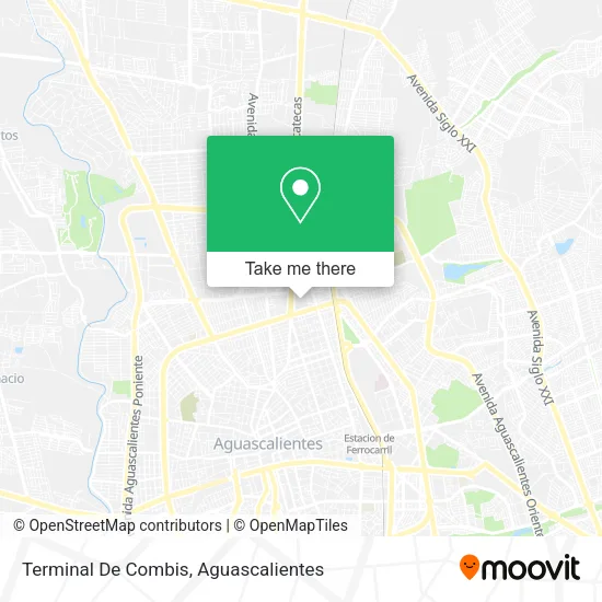 Mapa de Terminal De Combis
