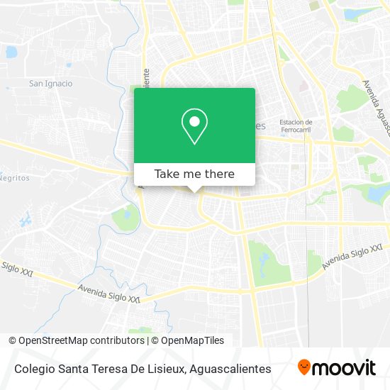 Mapa de Colegio Santa Teresa De Lisieux