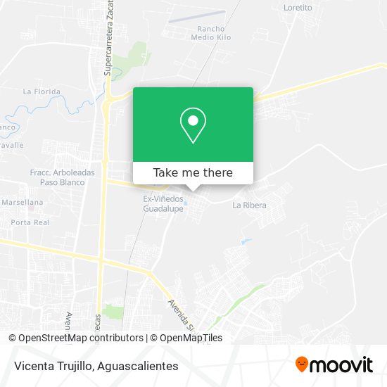Mapa de Vicenta Trujillo