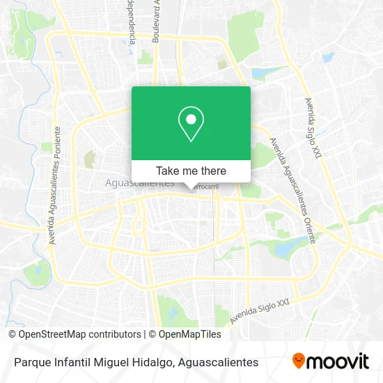 Parque Infantil Miguel Hidalgo map