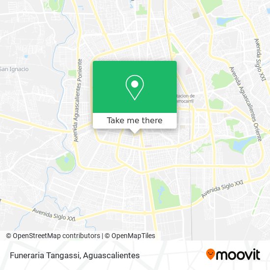 Funeraria Tangassi map