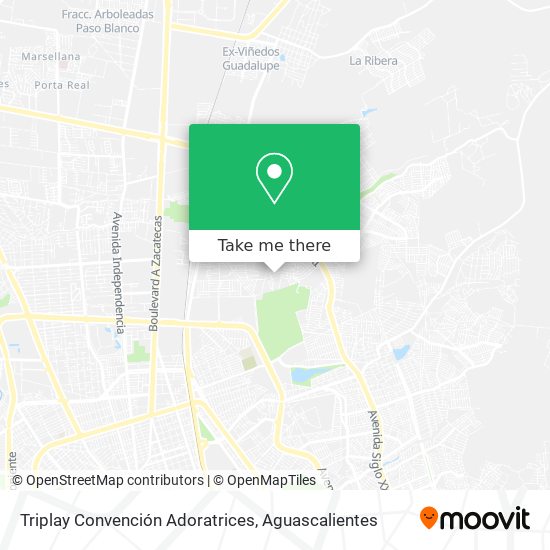 Triplay Convención Adoratrices map