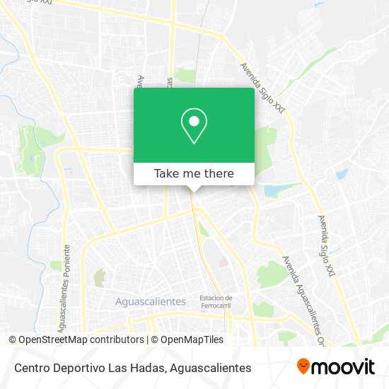 Centro Deportivo Las Hadas map
