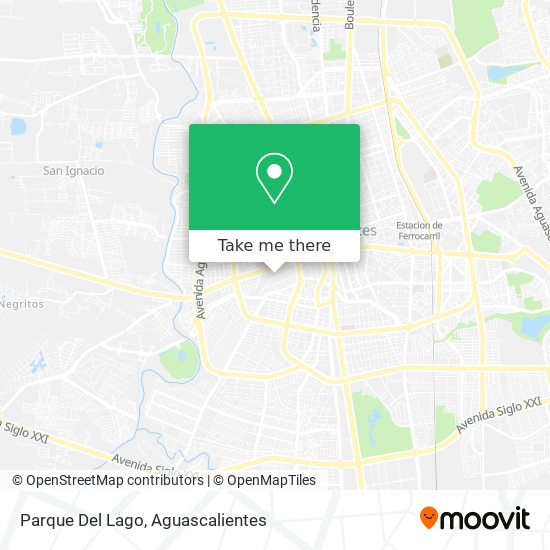 Parque Del Lago map