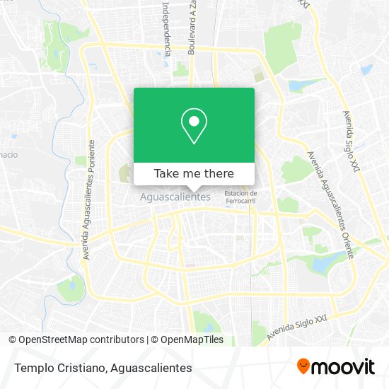 Templo Cristiano map