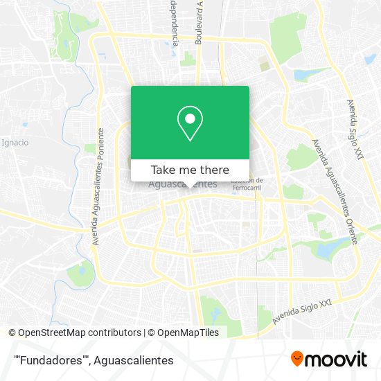 Mapa de ""Fundadores""